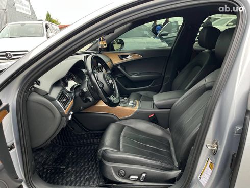 Audi A6 2015 серый - фото 22