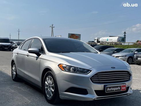 Ford Fusion 2016 серый - фото 4