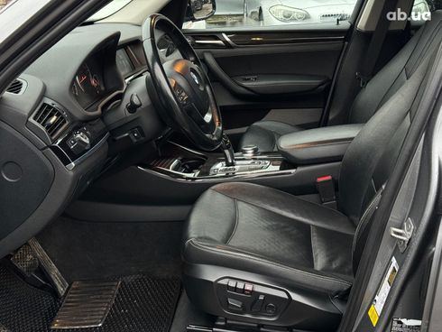 BMW X3 2017 серый - фото 17