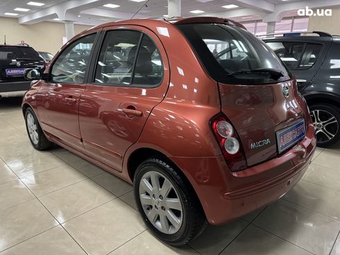 Nissan Micra 2007 оранжевый - фото 9