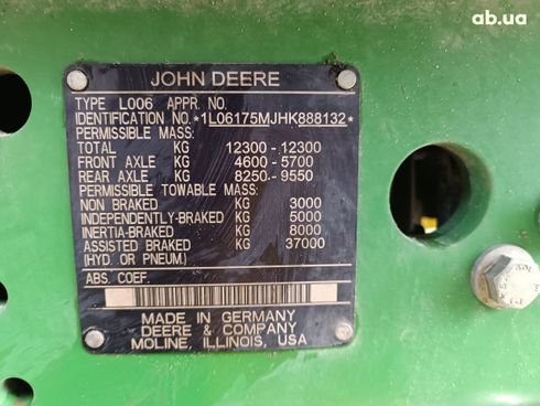 John Deere 6175M 2017 - фото 3