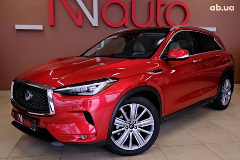 Infiniti QX50 2021 красный - фото 2