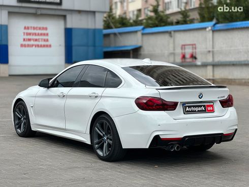 BMW 4 серия 2018 белый - фото 7