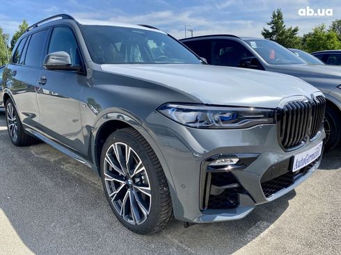 BMW X7 2021 серый - фото 3