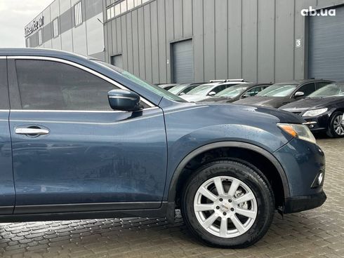 Nissan Rogue 2014 синий - фото 12