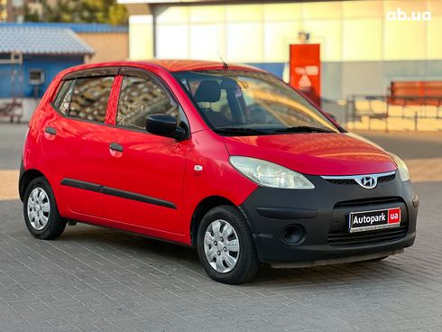 Hyundai i10 2009 красный - фото 3