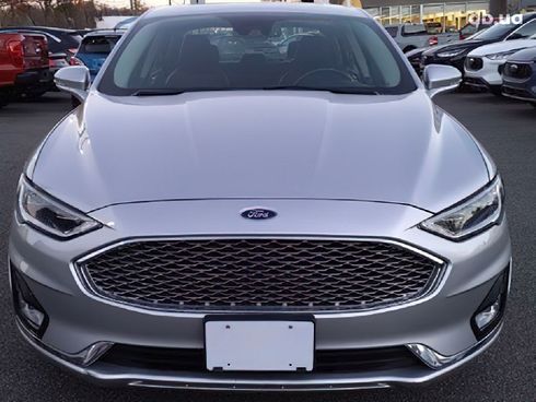 Ford Fusion 2019 серебристый - фото 2