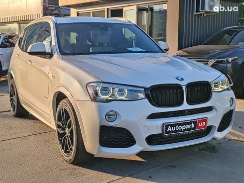 BMW X3 2016 белый - фото 24