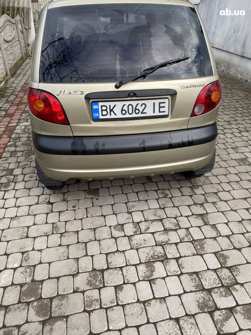 Daewoo Matiz 2008 золотистый - фото 15
