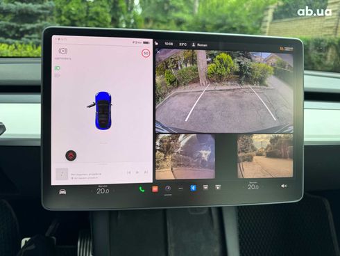 Tesla Model Y 2021 синий - фото 17