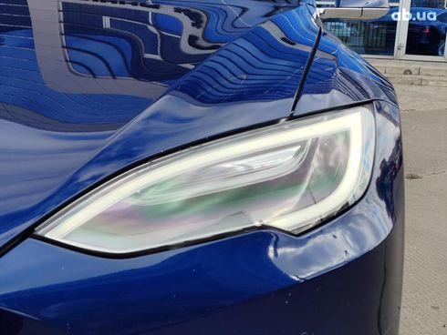 Tesla Model S 2017 синий - фото 13