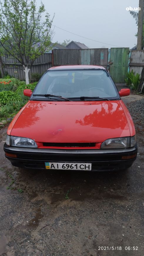 Toyota Corolla 1991 красный - фото 12