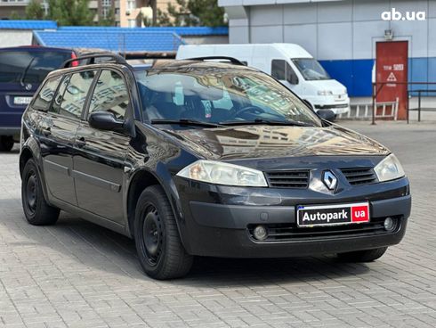 Renault Megane 2004 черный - фото 3