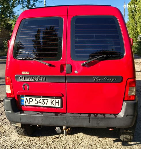 Citroёn Berlingo 2008 красный - фото 5
