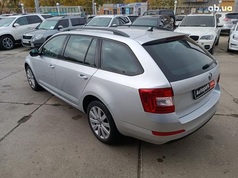 Skoda octavia a7 2015 серый - фото 4