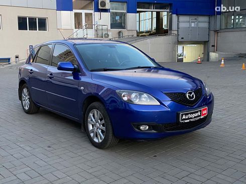 Mazda 3 2007 синий - фото 3