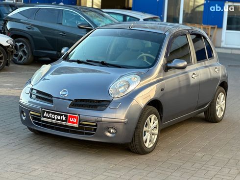 Nissan Micra 2007 серый - фото 10