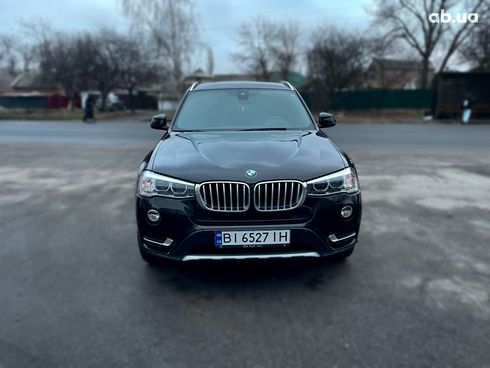 BMW X3 2017 черный - фото 2