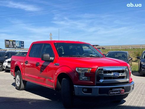Ford f-150 2016 красный - фото 3