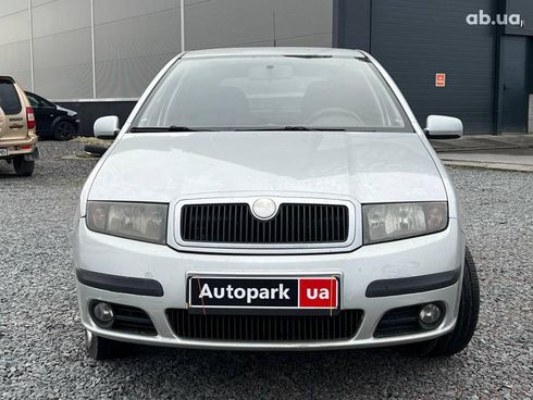 Skoda Fabia 2006 серый - фото 14