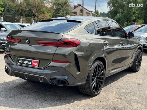 BMW X6 2022 зеленый - фото 9