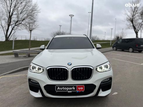 BMW X3 2018 белый - фото 3