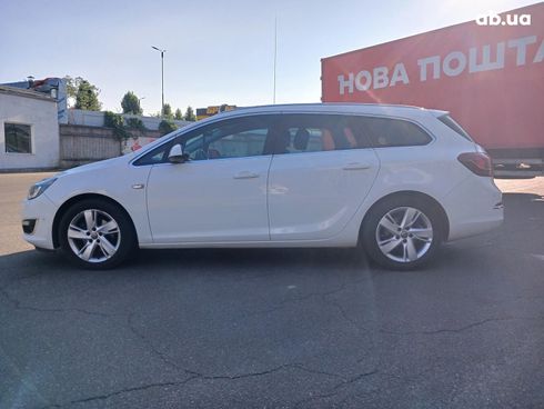 Opel astra j 2015 белый - фото 7