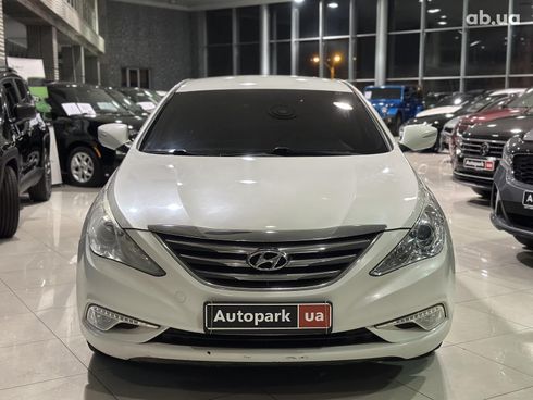 Hyundai Sonata 2014 белый - фото 2