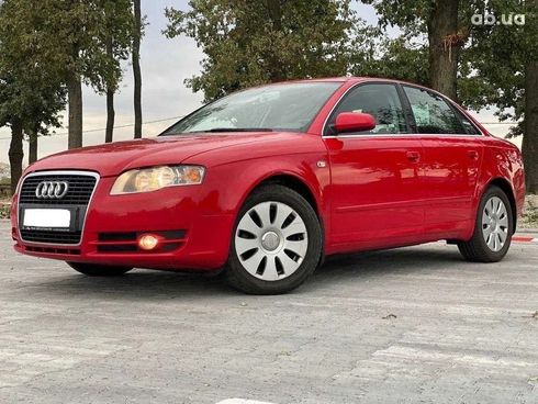 Audi A4 2006 красный - фото 2