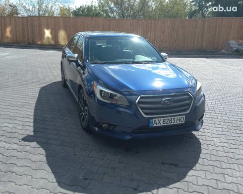 Subaru Legacy 2017 синий - фото 5