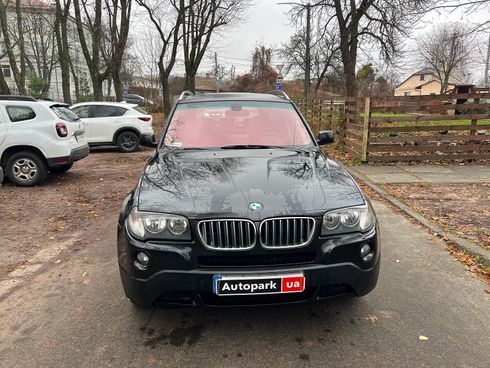 BMW X3 2009 черный - фото 2