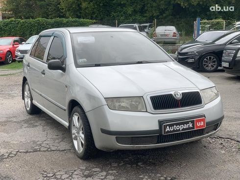 Skoda Fabia 2001 серый - фото 6