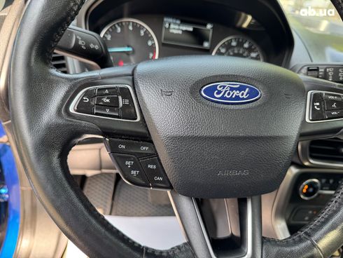 Ford EcoSport 2018 синий - фото 21