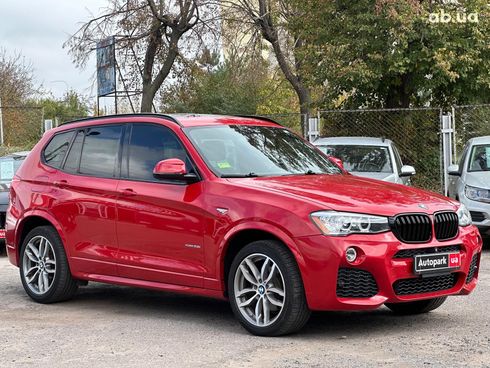 BMW X3 2015 красный - фото 17