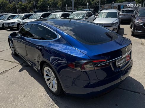 Tesla Model S 2016 синий - фото 4