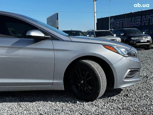 Hyundai Sonata 2015 серый - фото 11