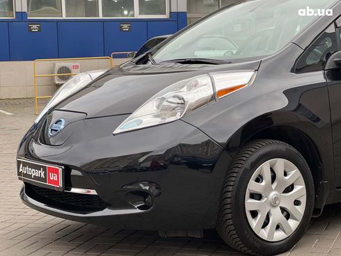 Nissan Leaf 2015 черный - фото 2