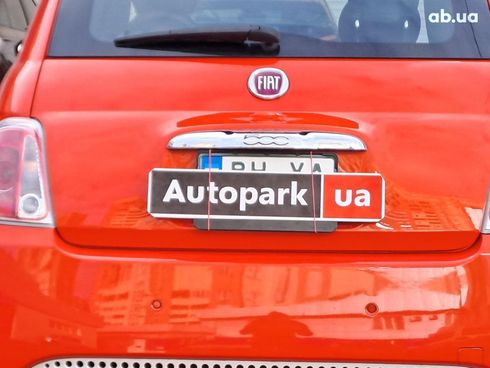Fiat 500 2016 красный - фото 15
