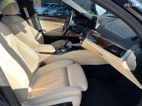 BMW 5 серия 2018 синий - фото 19