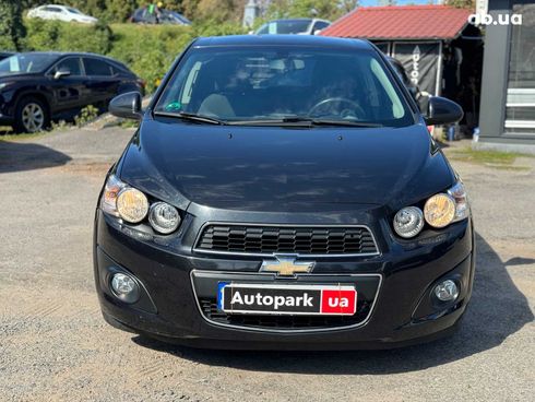 Chevrolet Aveo 2012 черный - фото 2