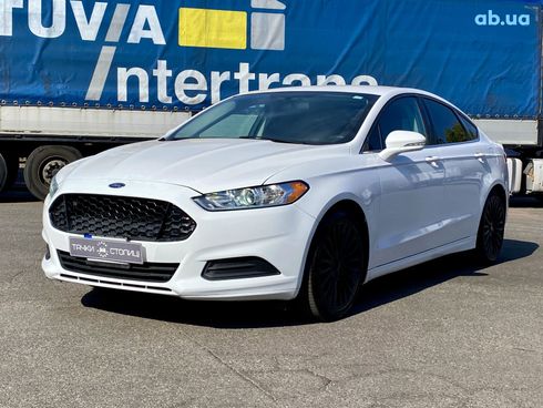 Ford Fusion 2014 белый - фото 3