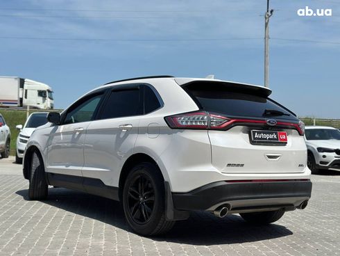 Ford Edge 2018 белый - фото 7