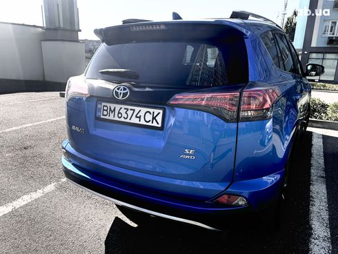 Toyota RAV4 2017 синий - фото 5