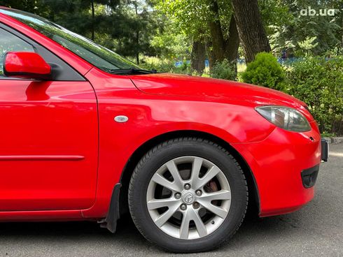 Mazda 3 2007 красный - фото 5