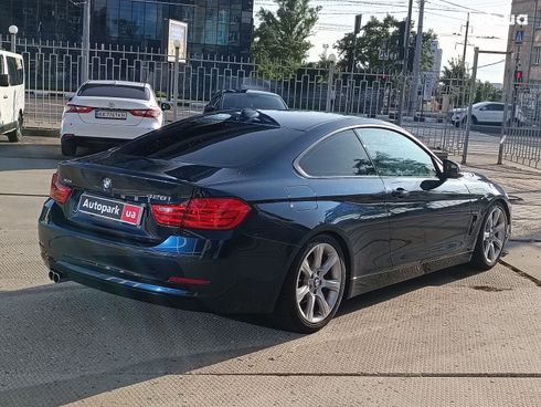 BMW 4 серия 2015 синий - фото 11