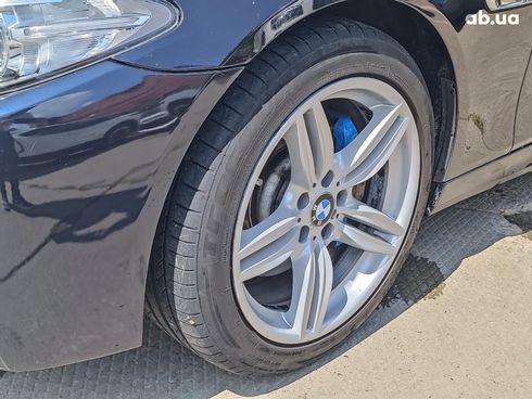 BMW 5 серия 2015 синий - фото 6