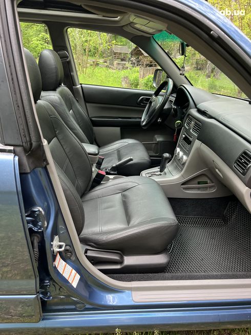 Subaru Forester 2007 синий - фото 13