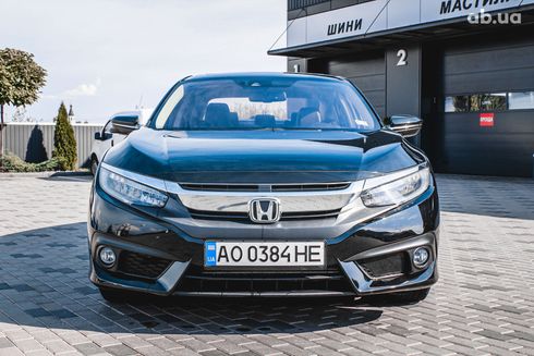 Honda Civic 2016 черный - фото 2