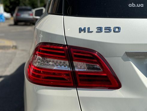 Mercedes-Benz M-Класс 2013 белый - фото 13