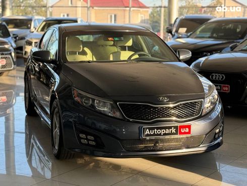 Kia Optima 2014 синий - фото 5